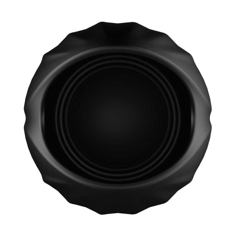 Men Prolong Endurance vibrator i sort silikone, designet til forlængelse af udholdenhed.