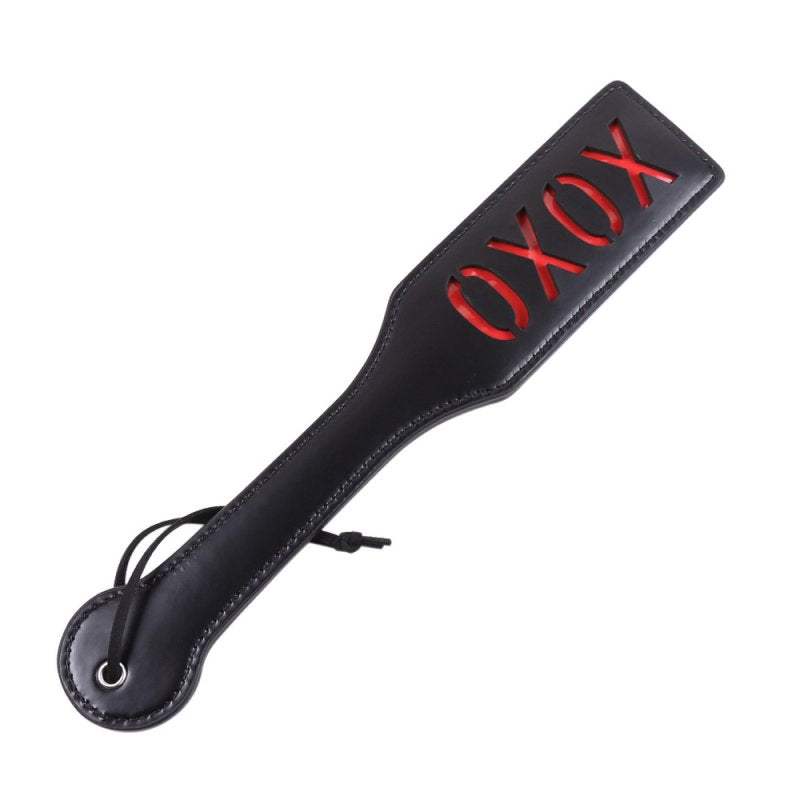 XOXO' Paddle til Spanking - Sort