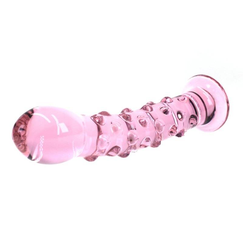 Buet P-Punkts Butt Plug i Glas